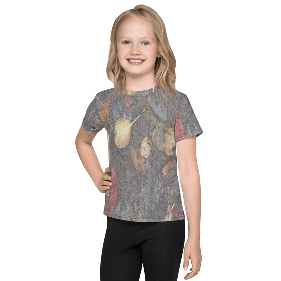 Kids Crew Neck T-Shirt - MossyOak - It Happennnns Camo product image (1)
