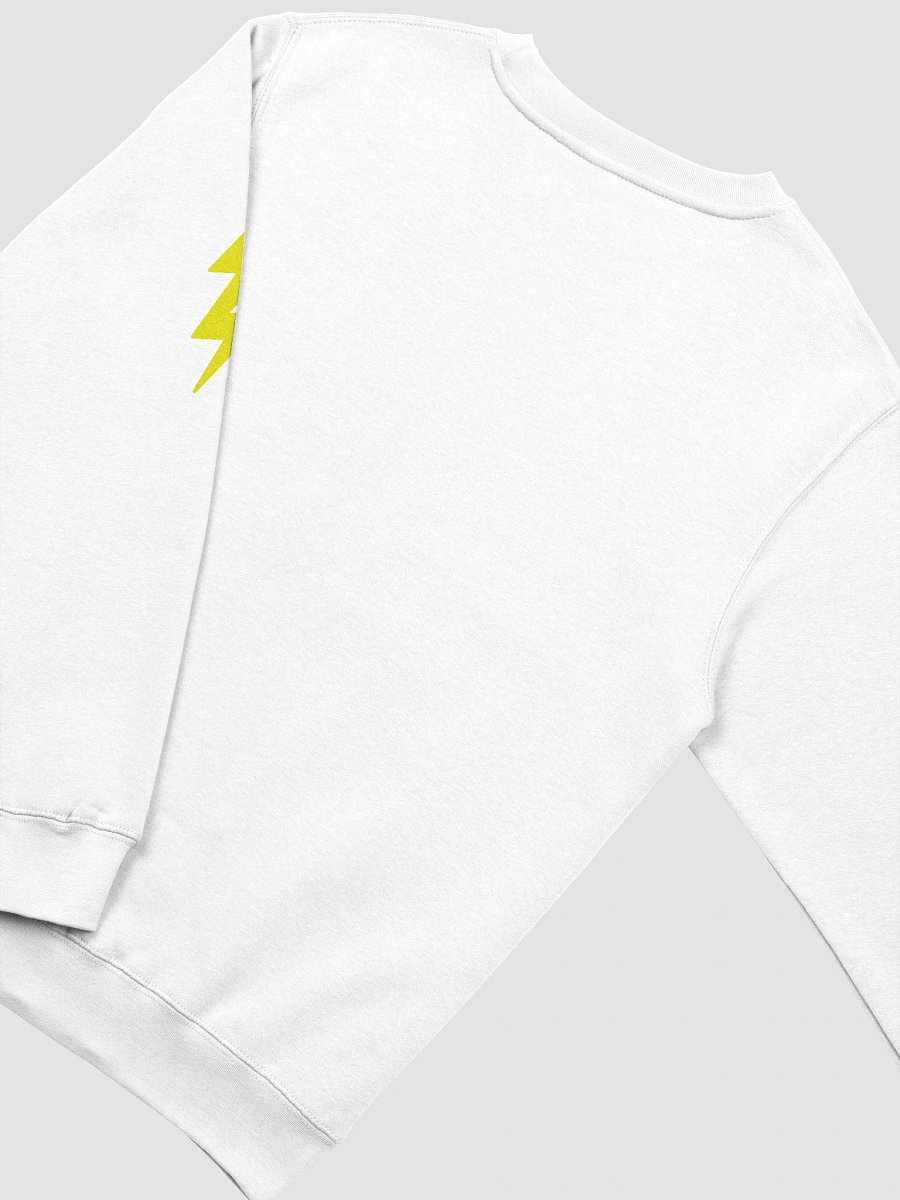 Pink Electric Tiger with Yellow Lightning Bolts - Sweatshirt product image (4)