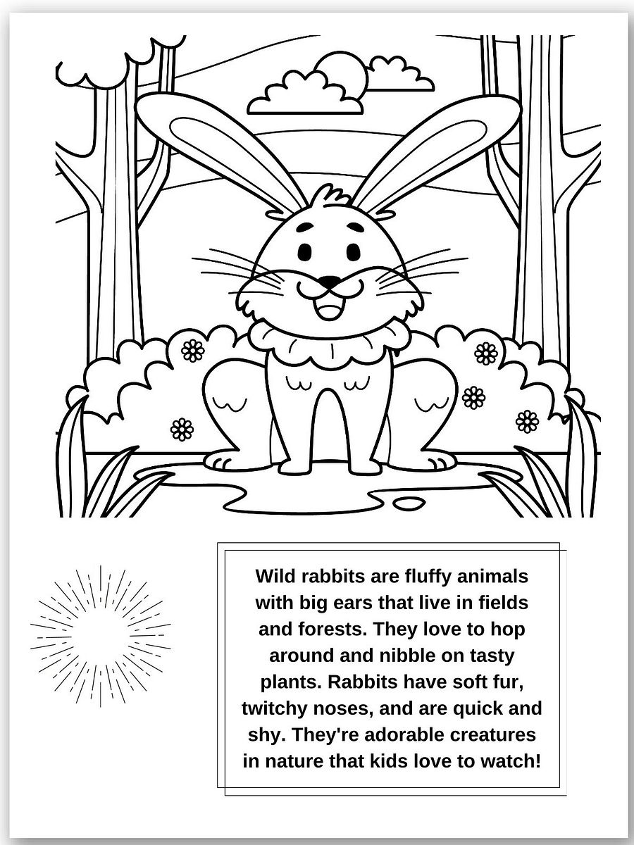 The Book 48 Animals Coloring Adventure: Fun and Facts for Kids product image (6)