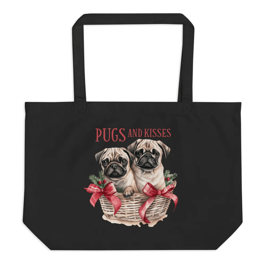 Pugs And Kisses Tote product image (1)