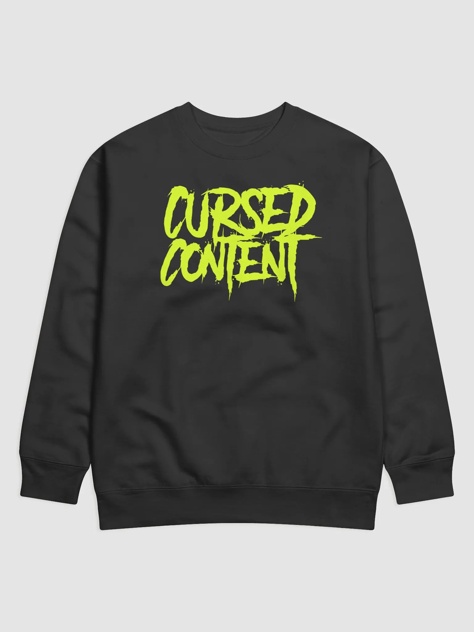 Official Premium Cursed Content Heritage Sweatshirt product image (1)