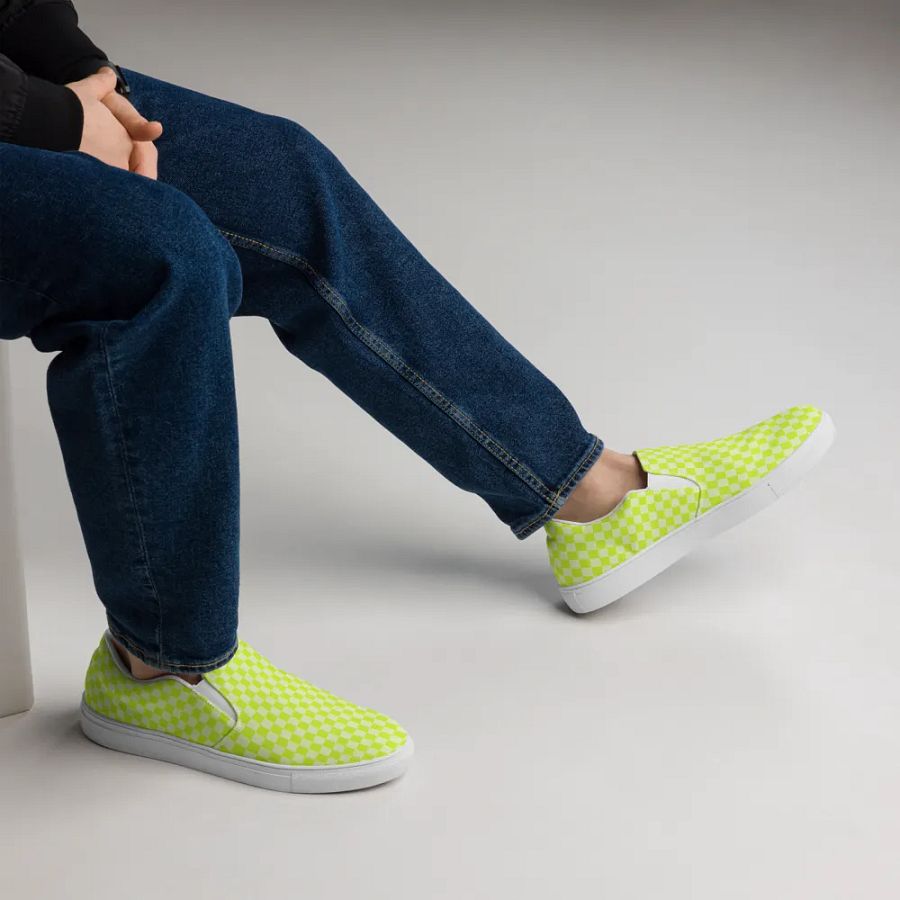 CONTRAST™ Checkered Slip Ons Men's n. 27 product image (5)