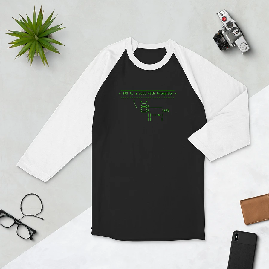 Cult of ZFS - Raglan Tee product image (6)