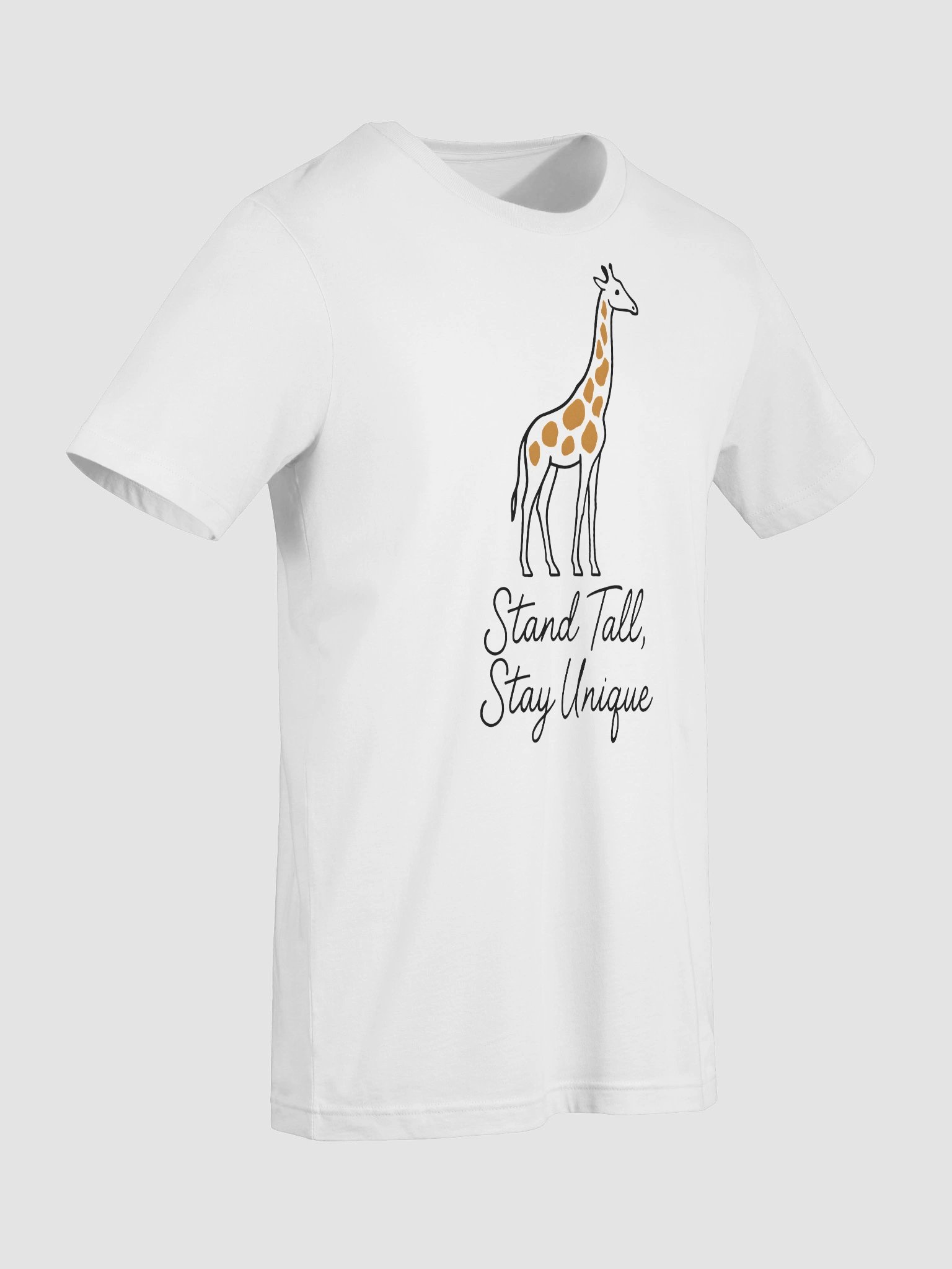 Unique Giraffe Stand Tall T-Shirt product image (9)