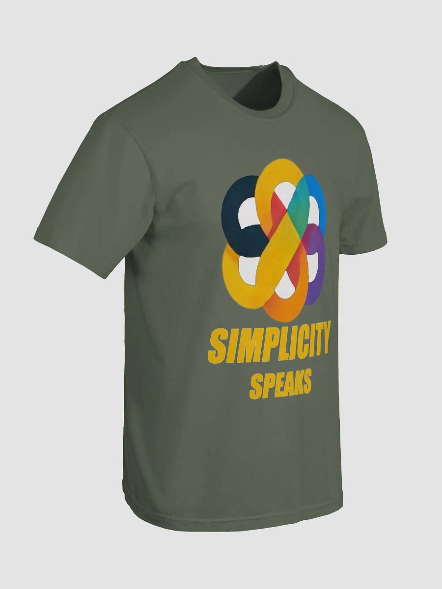 Simplicity Speaks Abstract T-Shirt product image (69)