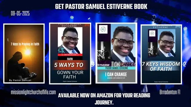 Thank you ! Go to Amazon  put pastor Samuel Estiverne 