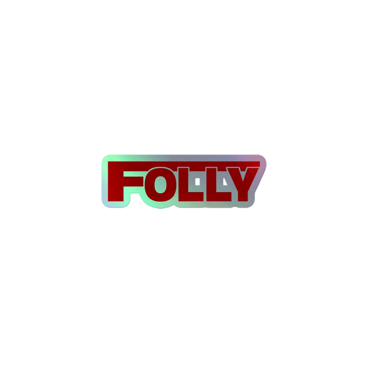 Folly Sticker product image (1)