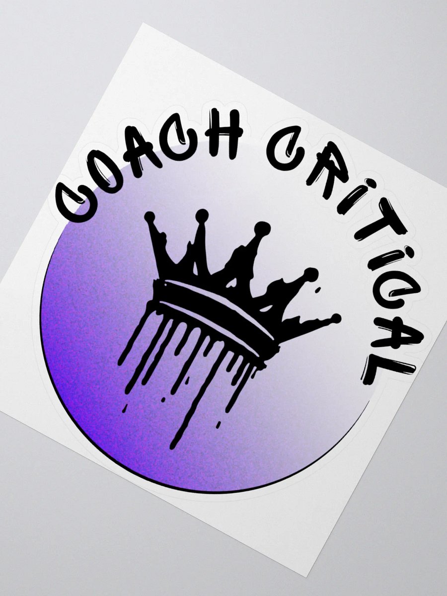 Coach Stickerical - Purple Crown product image (3)
