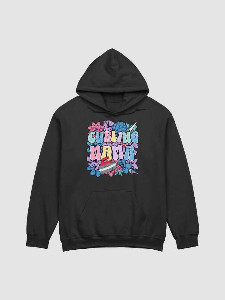 Curling Mama Floral Hoodie product image (1)