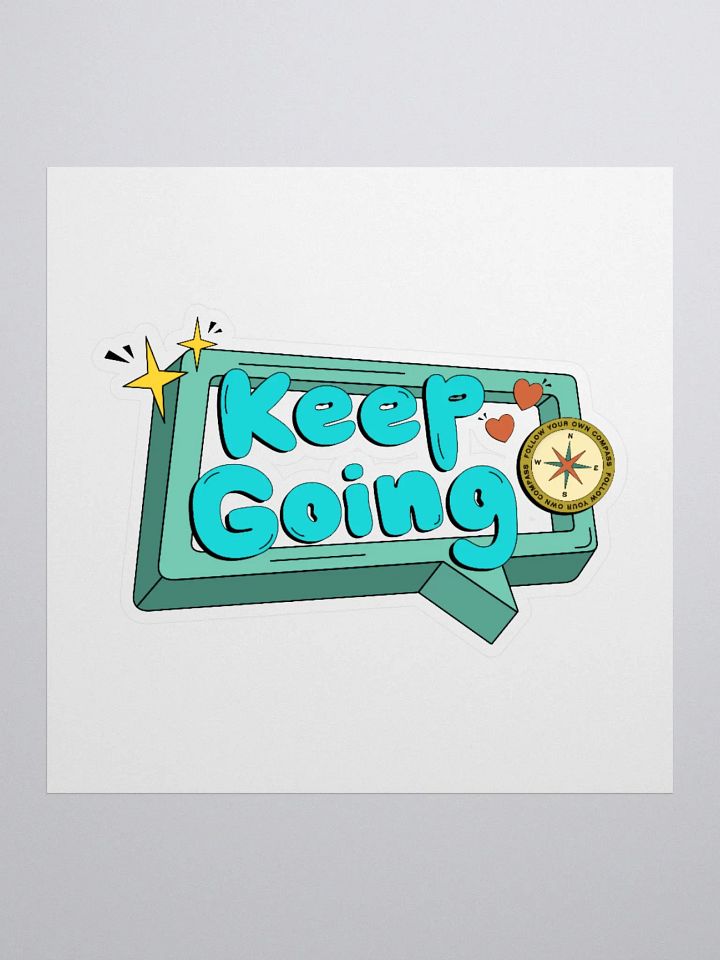 keep going ♡ sticker product image (3)
