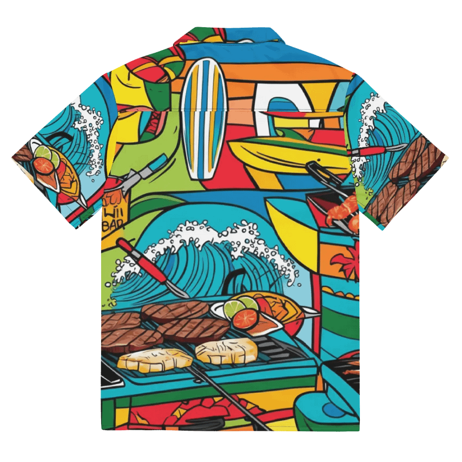 Island Surf & Turf BBQ Paradise Shirt product image (11)