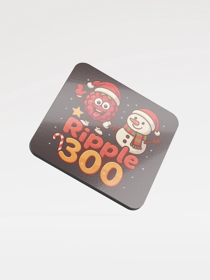 Ripple Christmas coaster 25-01 product image (1)
