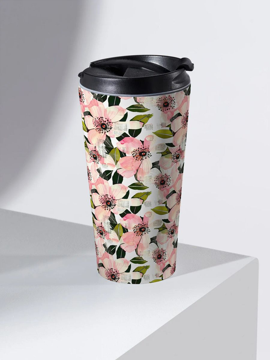 floral apple blossom travel mug product image (2)