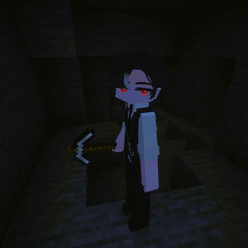 Vampire butler with eyes that glow in the dark 💖

You can find the model here: https://minou-shop.fourthwall.com/products/vam...
