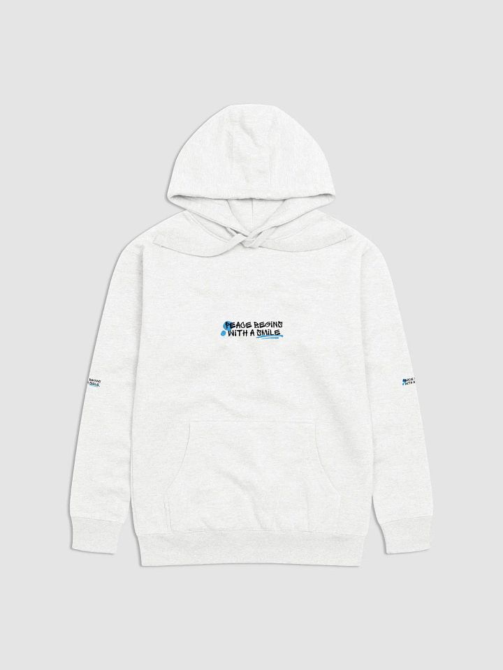 Peace Begins With A Smile: Hoodie (Light Colors) product image (5)