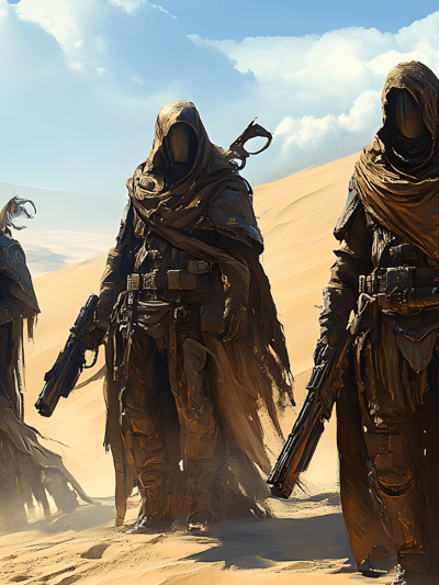 Warriors of the Desert Frontier - dune set 4 product image (4)