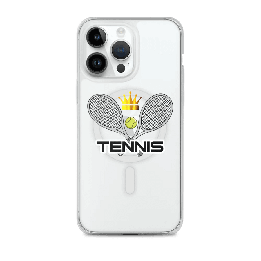 Golden Crown Tennis Racket iPhone® Case product image (2)