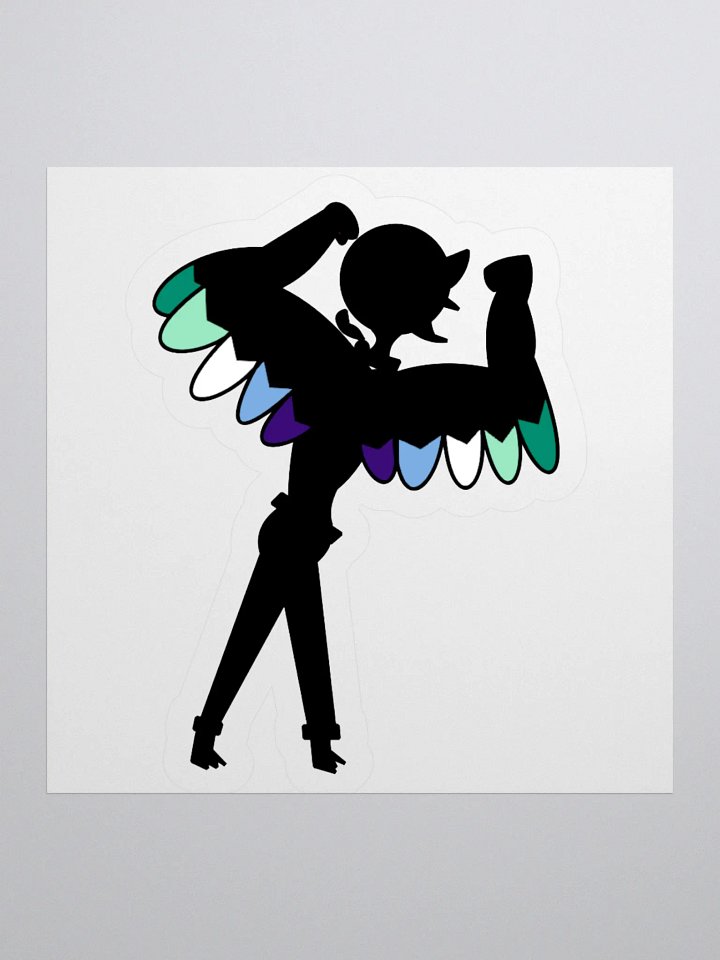 Superhomo! Eudo MLM Silhouette Variant Sticker! product image (1)