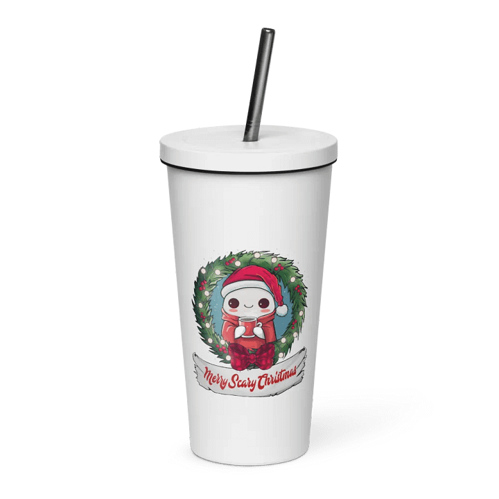 Merry Scary Christmas Insulated Tumbler product image (1)