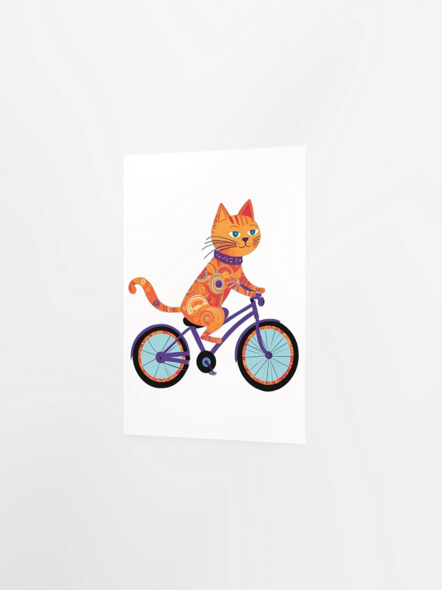 Abstract Cats Riding a bike product image (17)