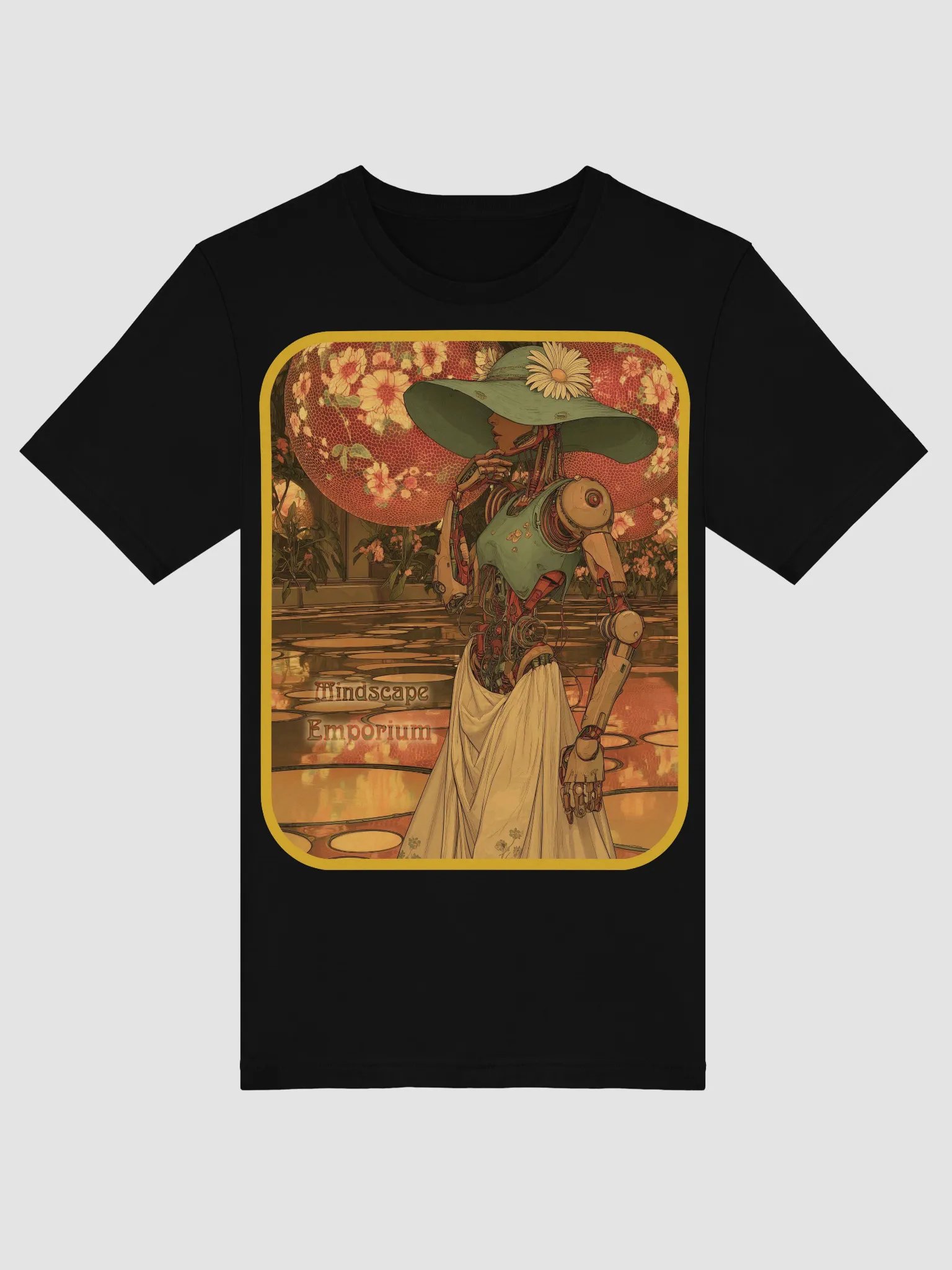 Botanica Nouveau Tee – MindScape Emporium Collection product image (3)
