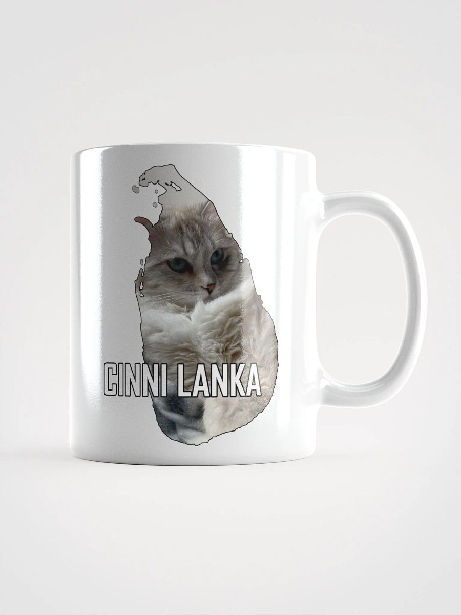 CINNI LANKA White Glossy Mug product image (2)