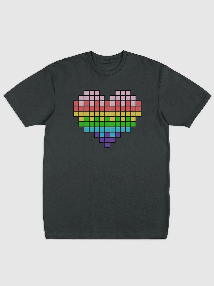Easter Heart Premium Heavyweight Tee product image (1)