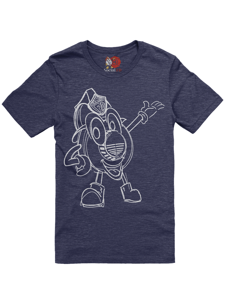 Smokey Line Art T-Shirt product image (25)