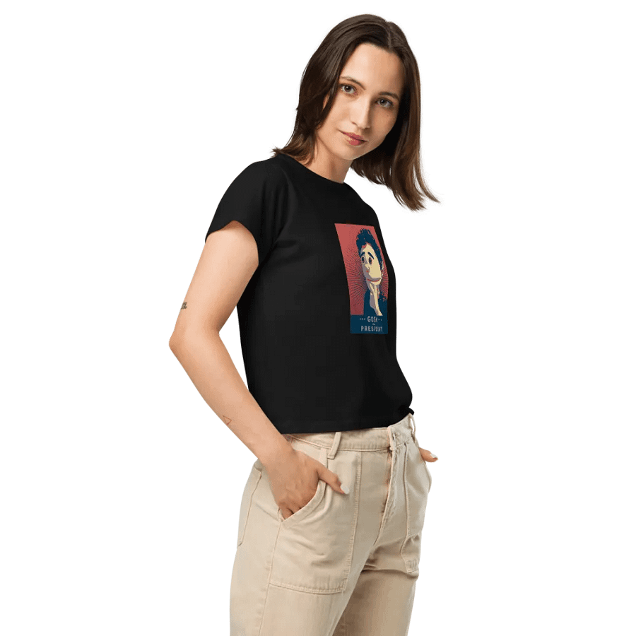 Gosh For President Women's High Waisted Tee product image (9)