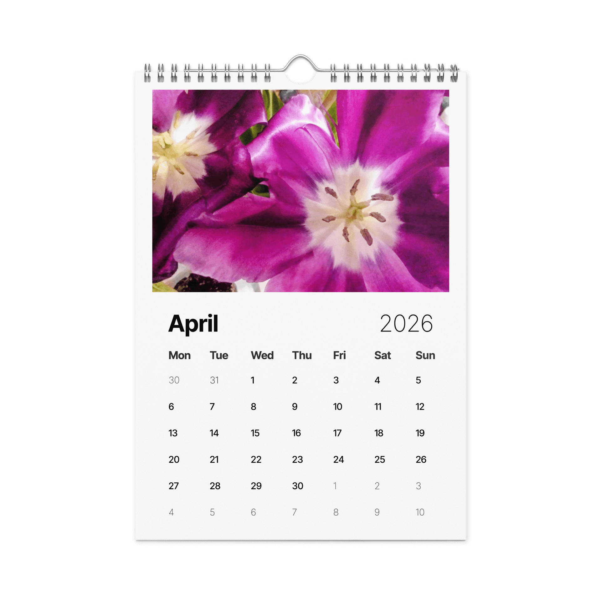 Flower Serenity 2026 Calendar product image (1)