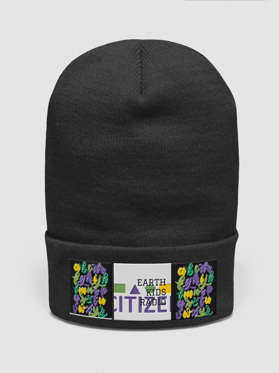 Earth Kids Radio Logo Cuffed Beanie product image (1)