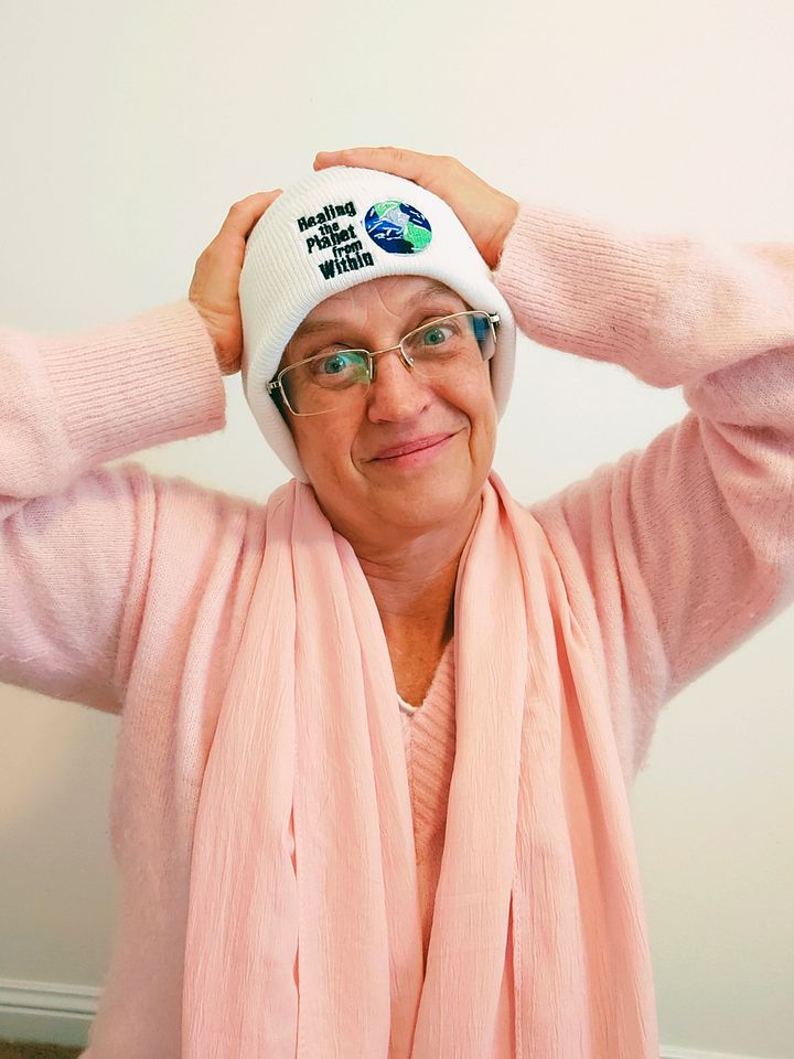 Healing the Planet from Within Cuffed Beanie product image (1)