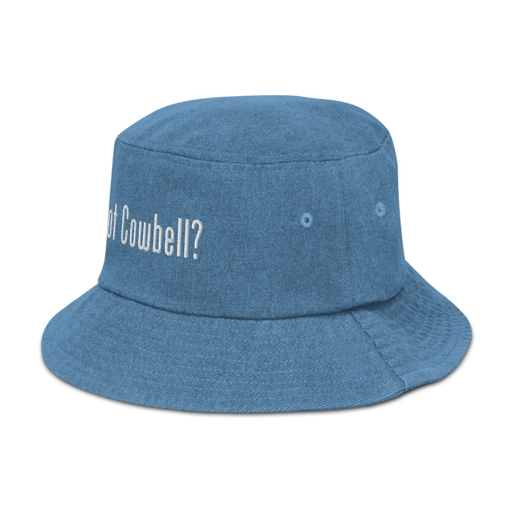 ¿Got Cowbell? CHKLZ Denim Bucket Hat product image (2)