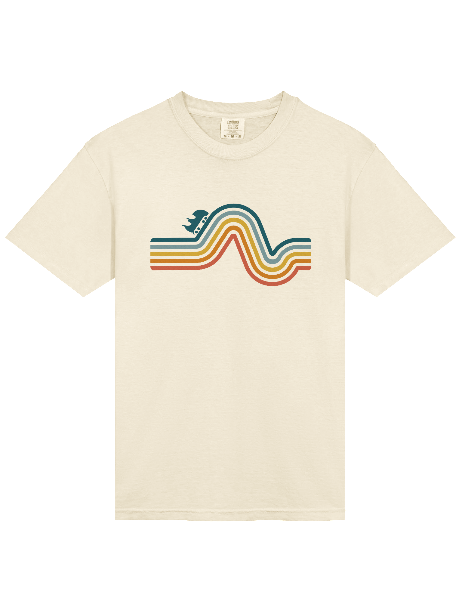 Rainbow Bunny Hill T-Shirt product image (23)