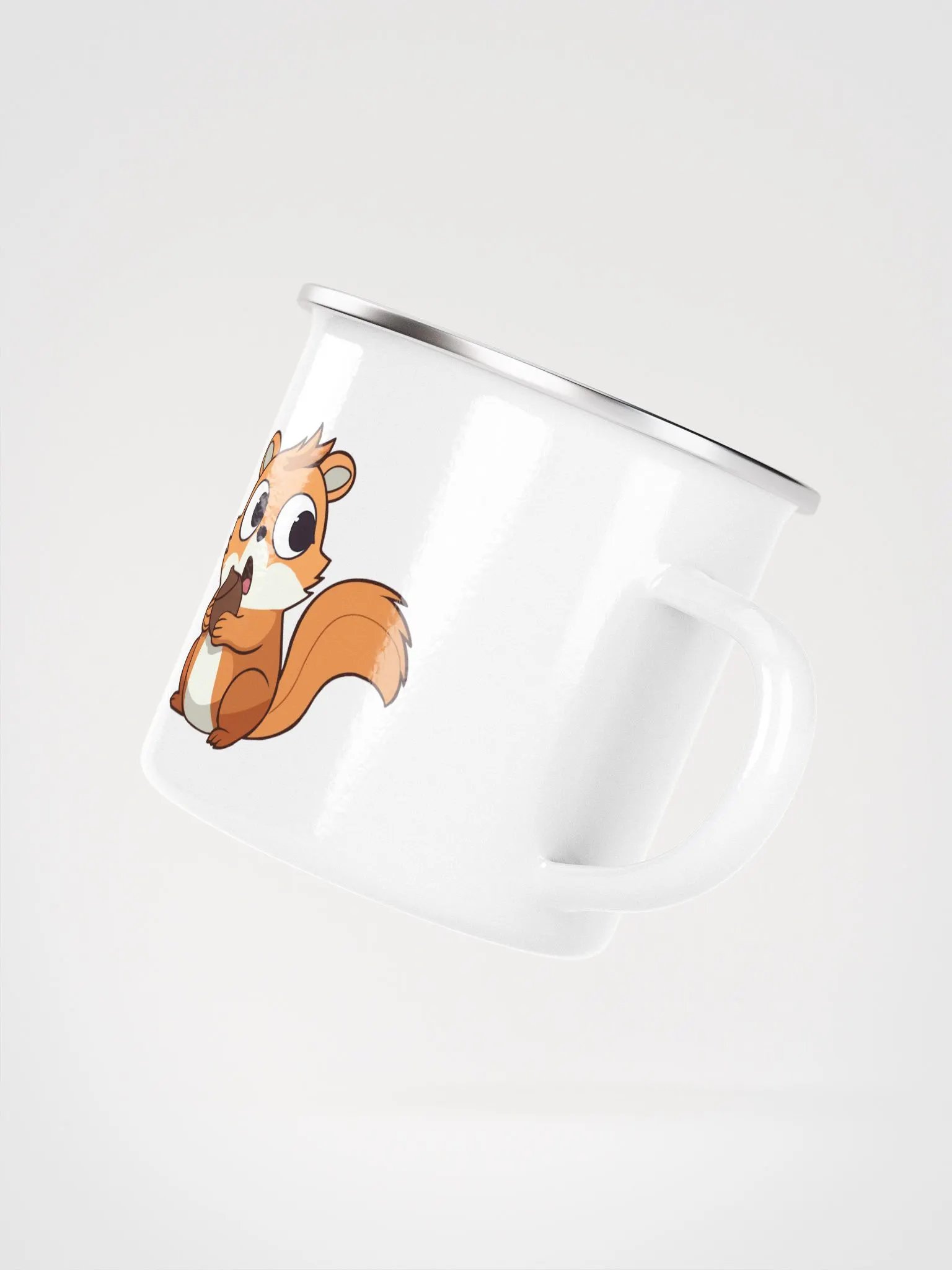 Squirrel Enamel Mug product image (3)