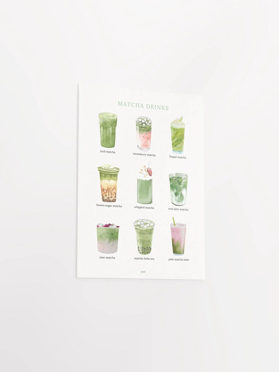Matcha Drinks Watercolor product image (7)