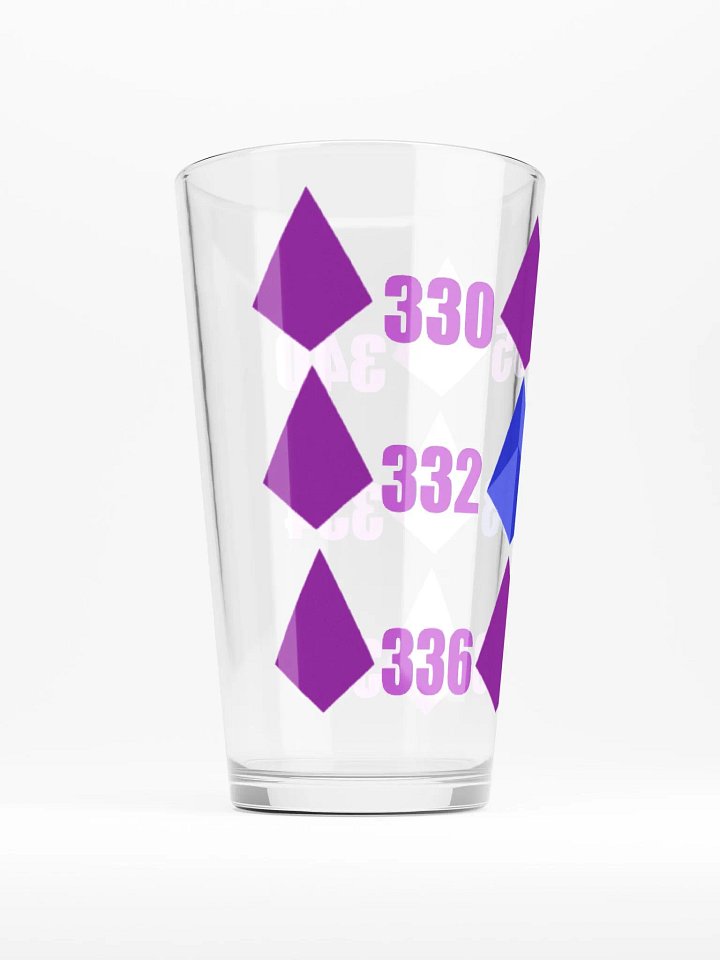 Peacock Bit Hunt Pint Glass product image (2)