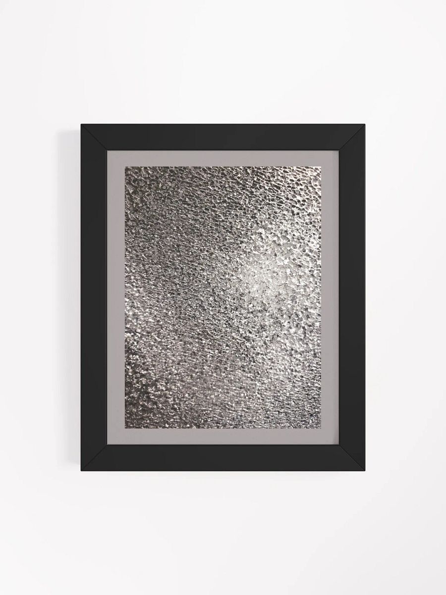 Shimmering Pebble Reflections Framed Poster product image (21)