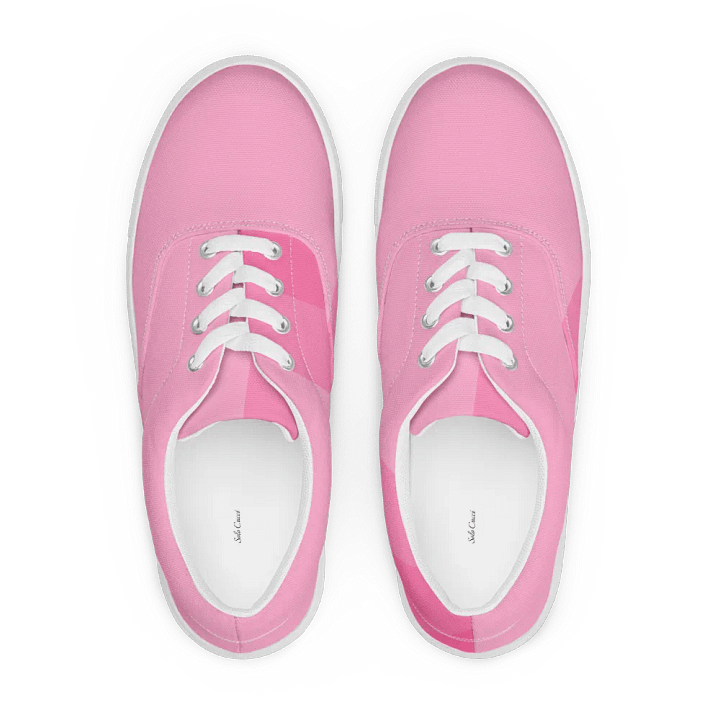 Lavish Pink Lace-Up Shoes product image (1)