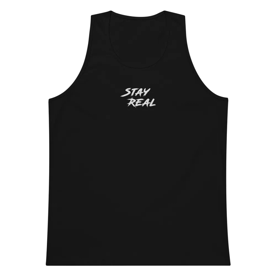 Stay REAL Embroidered Tank product image (5)