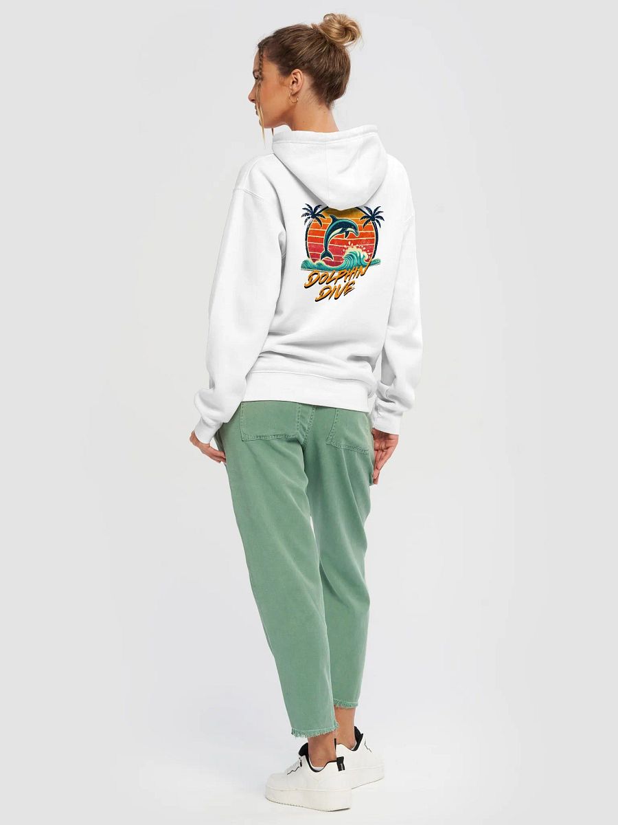 Dolphin Dive Sunset Premium Hoodie product image (44)