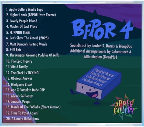 BFPOR 4 Original Soundtrack CD product image (2)