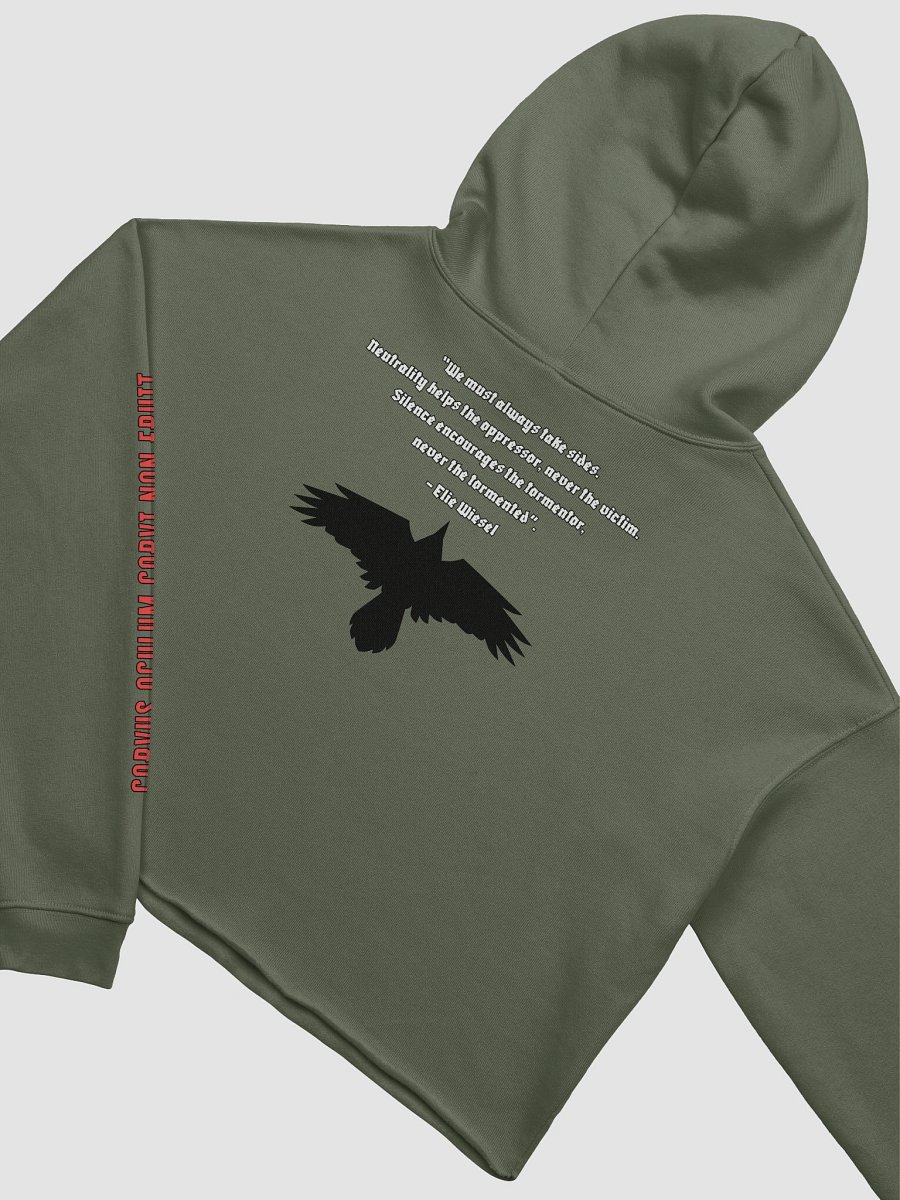 This is Not a Protest Crop Hoodie product image (4)