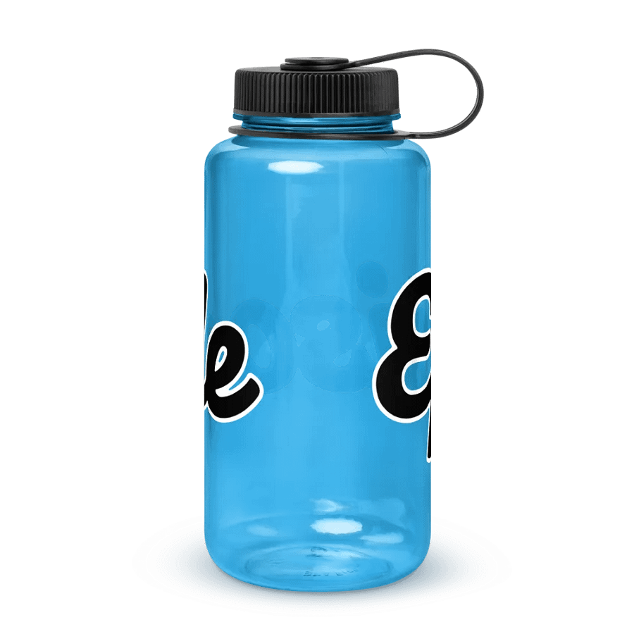 Episode Wide Mouth Plastic Water Bottle Black Logo product image (2)