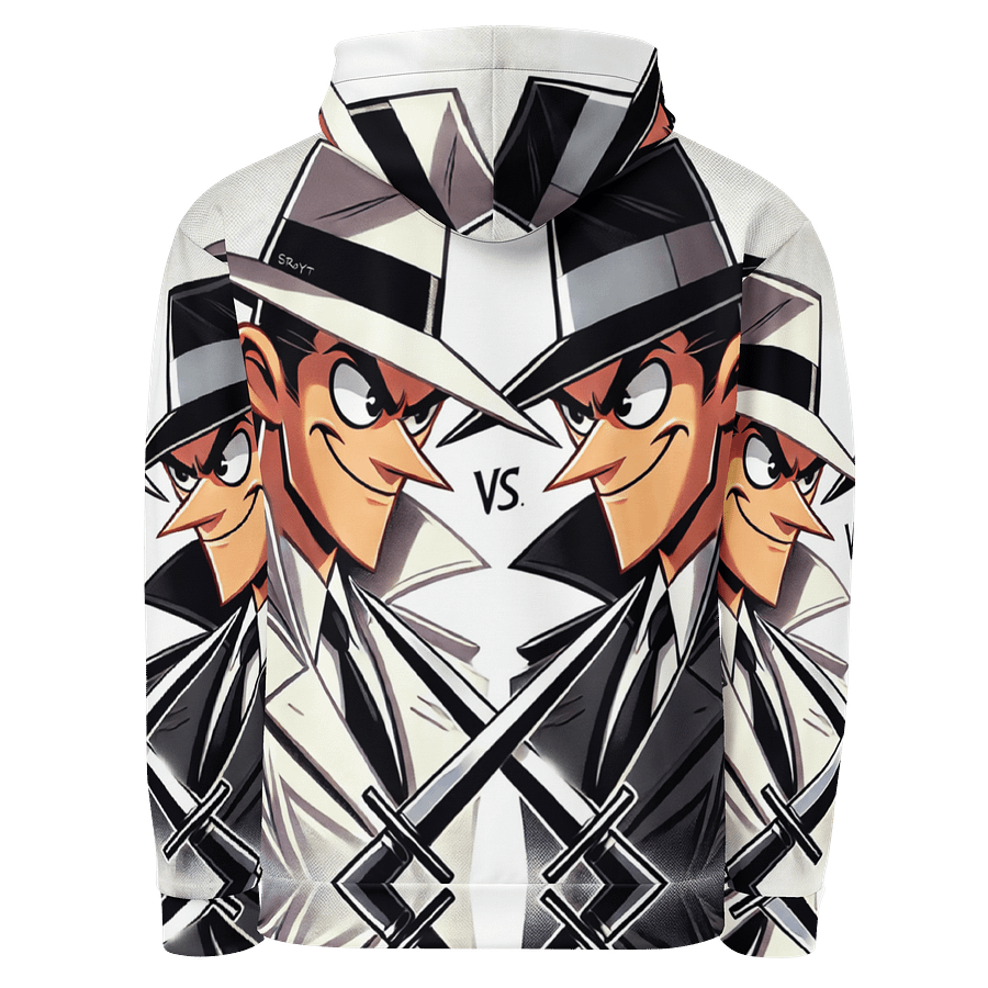 Dual Spy Kangaroo Pull Over Hoodie – Bold All-Over Design product image (3)