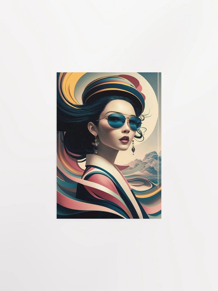 Abstract illustration of a Woman Poster - 25 product image (3)