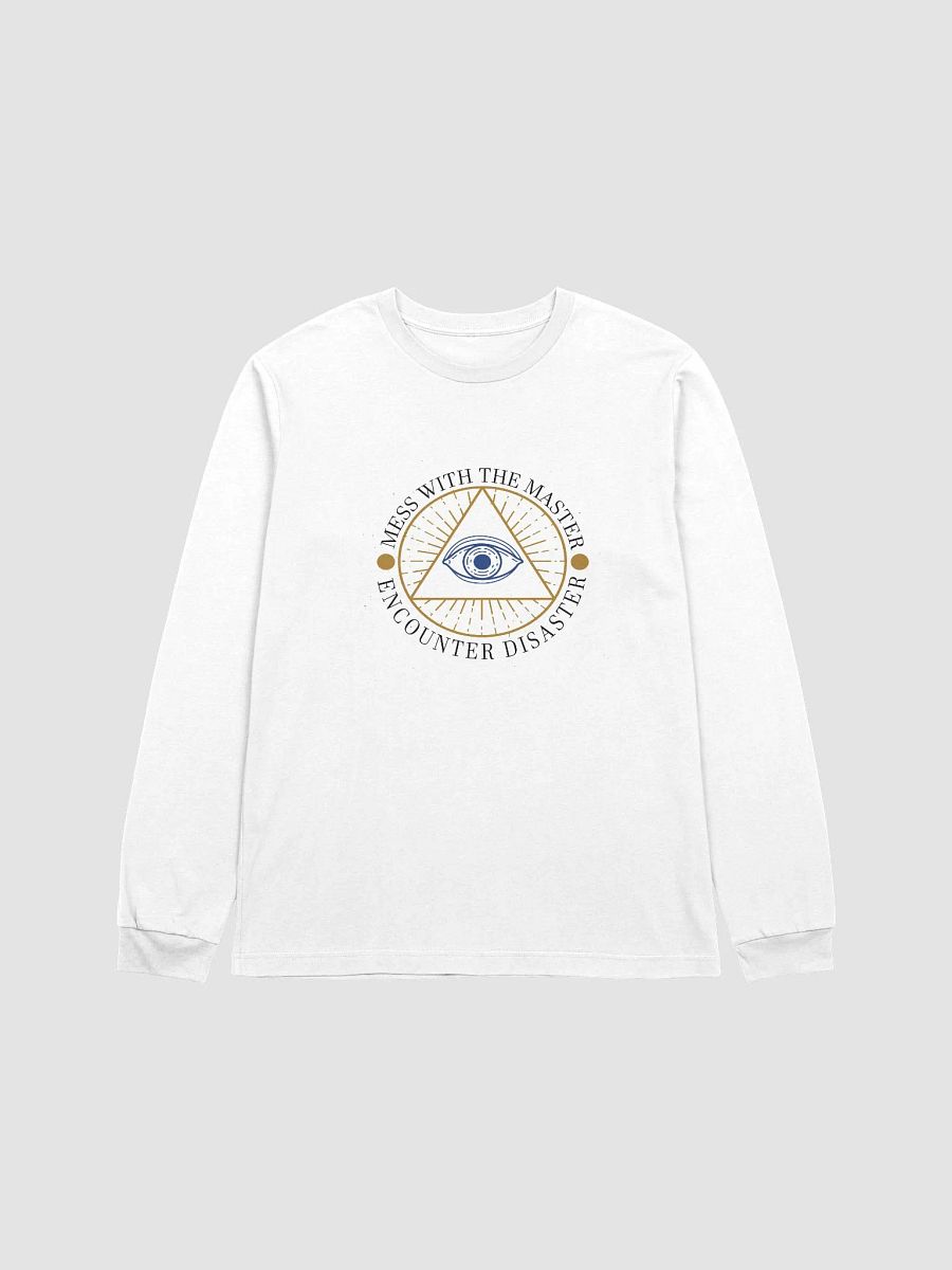 Mess With The Master, Encounter Disaster - Bella+Canvas Supersoft Long Sleeve T-Shirt product image (2)