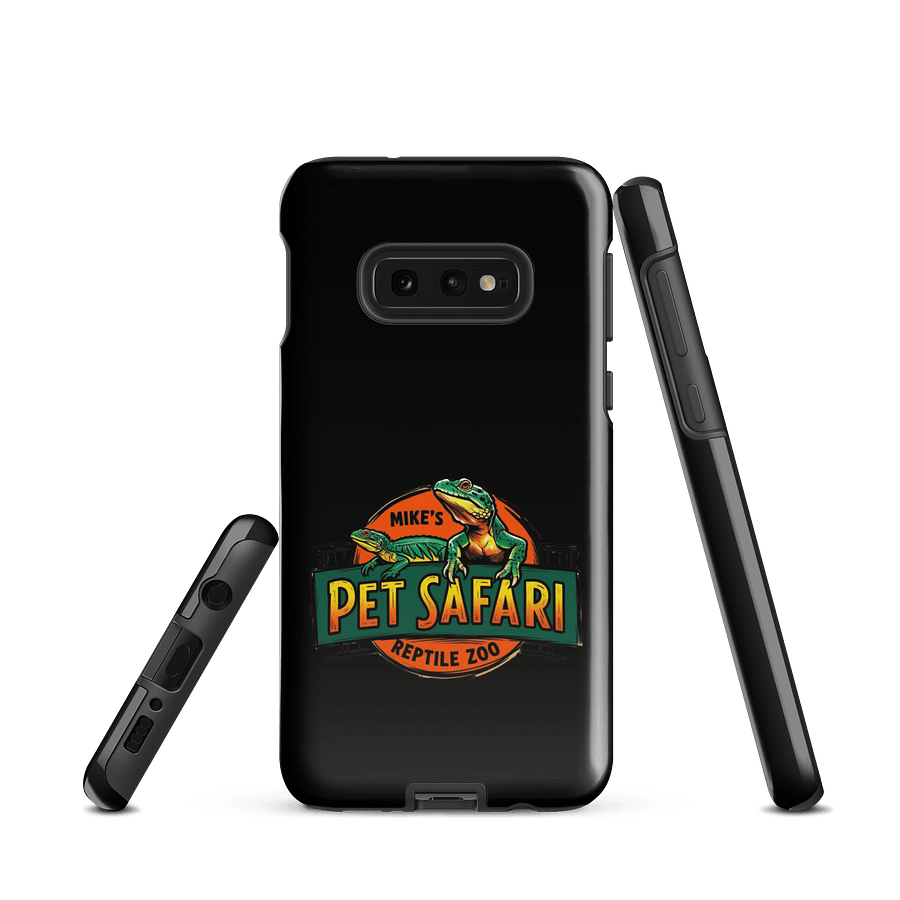 Pet Safari Reptile Zoo Logo Tough Samsung® Case product image (2)