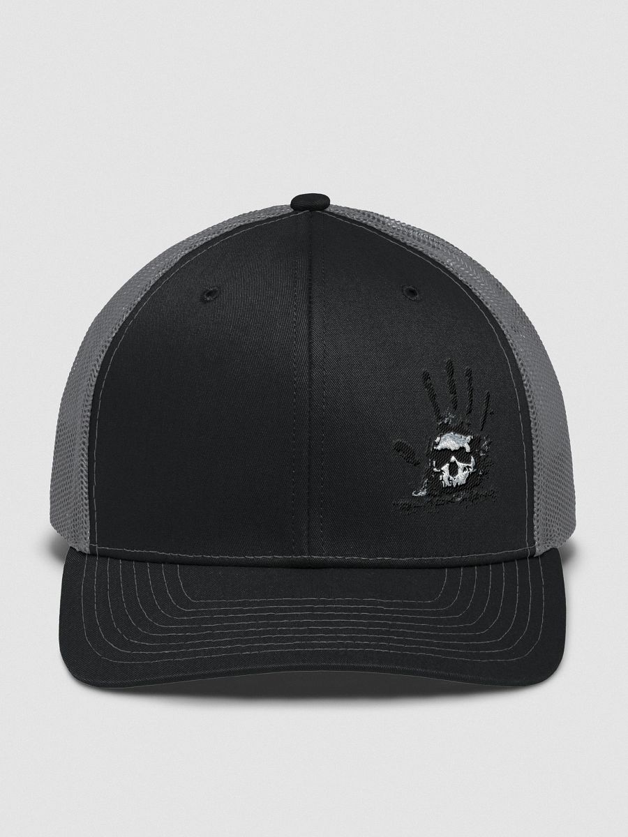Blackhand Pixelated Skull Snapback product image (1)