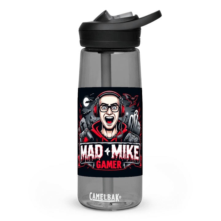 Spooky Gamer Vibes Water Bottle product image (1)